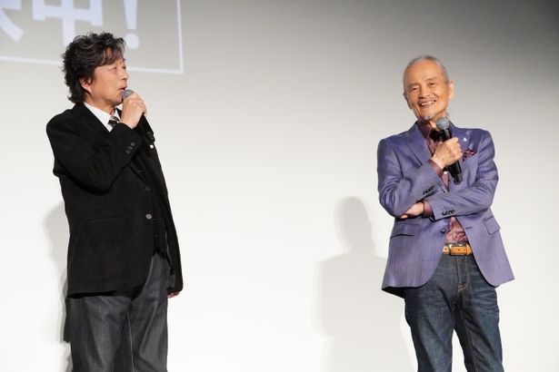 『五十年目の俺たちの旅』公開記念舞台挨拶の様子