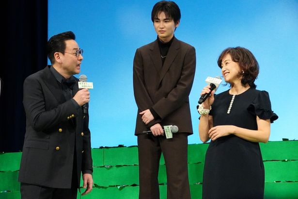 『ほどなく、お別れです』完成披露舞台挨拶の様子