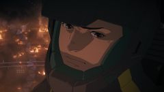 ハサウェイは、Ξ(クスィー)ガンダムを駆り連邦閣僚が集う会議襲撃を図る