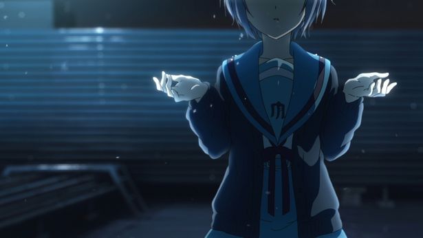 本作のキーパーソンである長門(劇場版『涼宮ハルヒの消失』)