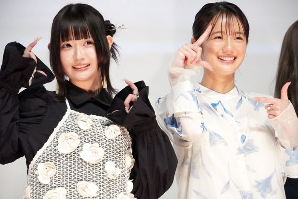 親友役を演じた中島瑠菜＆まいきち