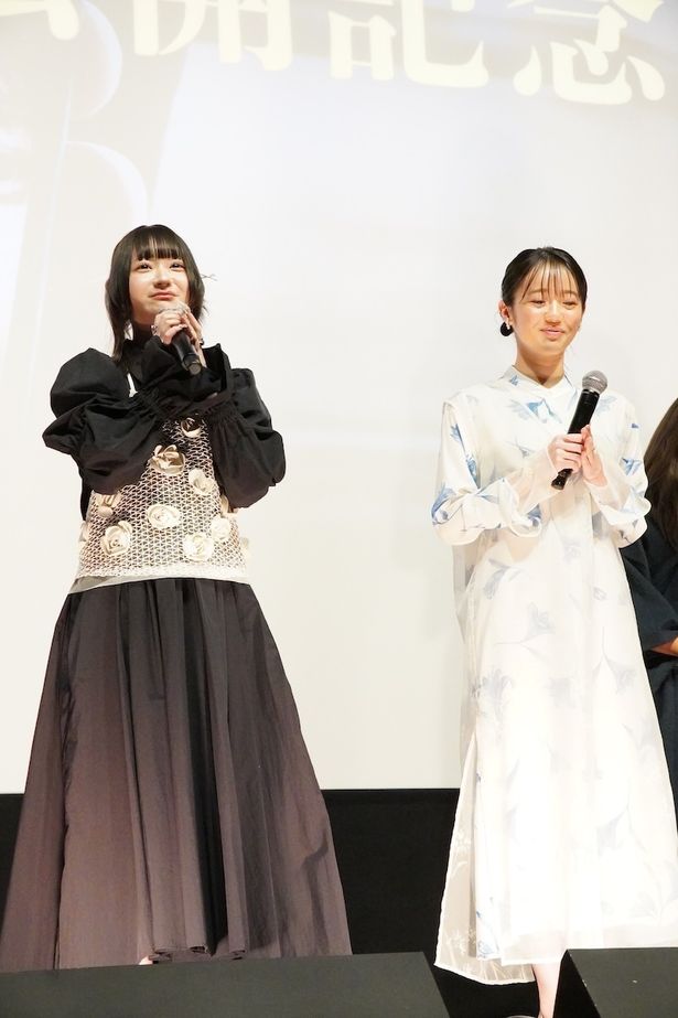 『とれ！』公開記念舞台挨拶の様子