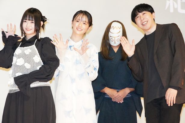 『とれ！』公開記念舞台挨拶の様子