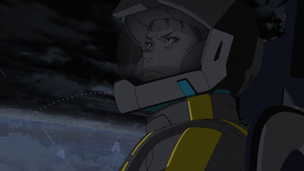 ハサウェイがガウマンの奪還に向かう