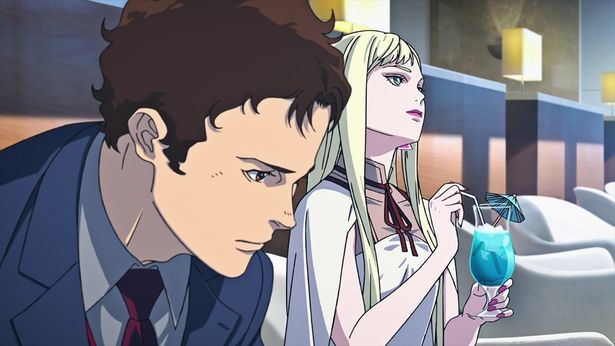 自身がマフティーであることをギギに見抜かれてしまうハサウェイ