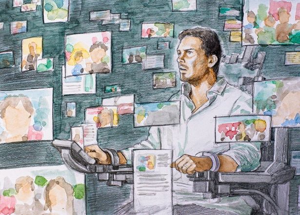 没入感が半端ない！レイヴンはあらゆるデーターベースから真犯人を探っていく