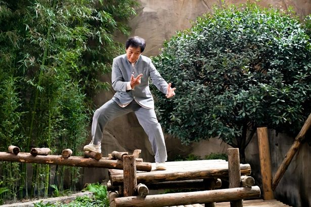 ジャッキー・チェンお得意のコミカルなアクションが見もの！