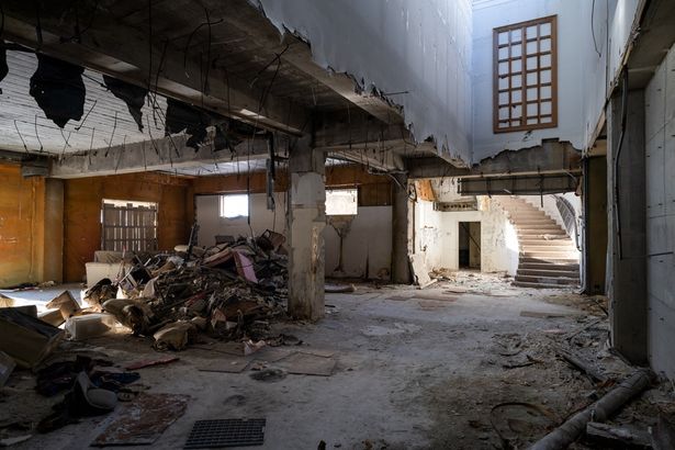 若林が闇バイトのリーダー格である“9番”と激しいアクションを繰り広げた場所