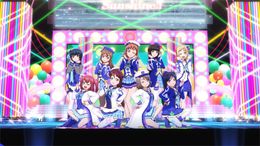 9人の女子高生が結成したAqoursが活躍する「ラブライブ！サンシャイン!!」