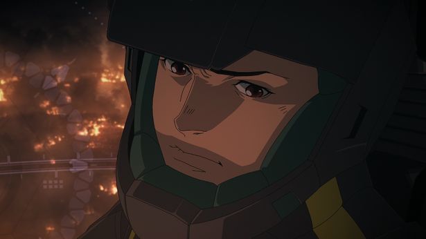 迫力満点のMS戦も展開される