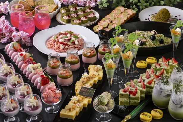 映画『ウィキッド 永遠の約束』ストロベリー＆抹茶スイーツブッフェ／びわ湖大津プリンスホテル