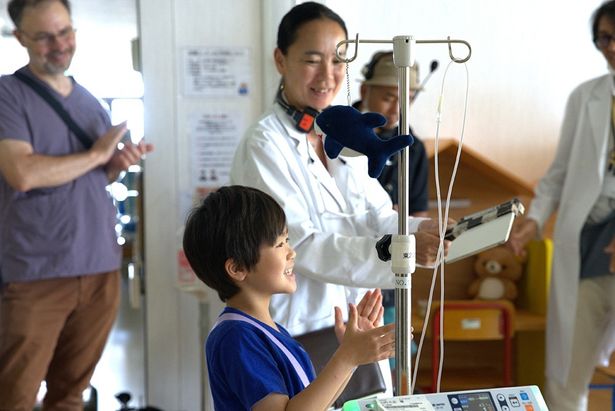 子役の演技を見て『萌の朱雀』撮影時の尾野を思い出したという河瀬監督