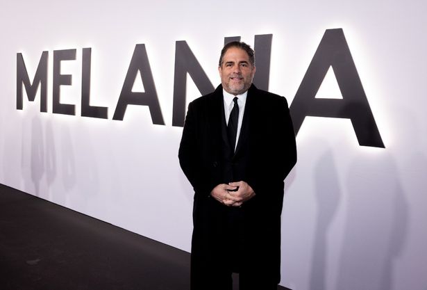 『メラニア』ワールドプレミアでのショット