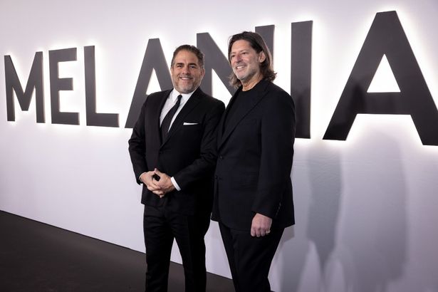 『メラニア』ワールドプレミアでのショット