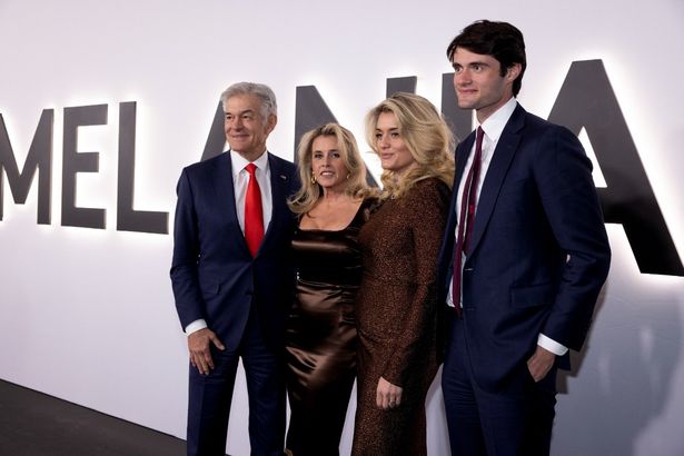 『メラニア』ワールドプレミアでのショット