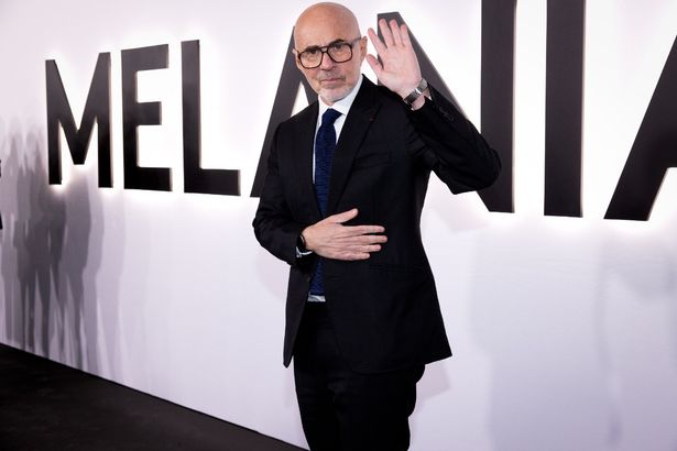 『メラニア』ワールドプレミアでのショット