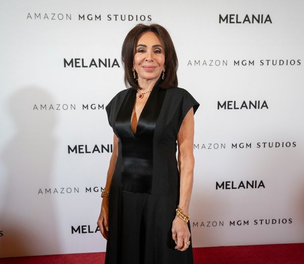 『メラニア』ワールドプレミアでのショット