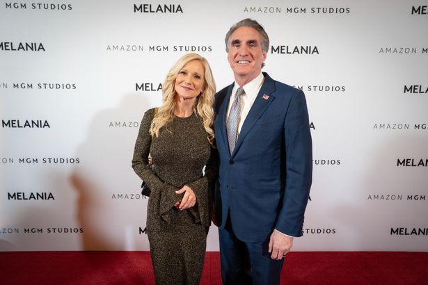 『メラニア』ワールドプレミアでのショット