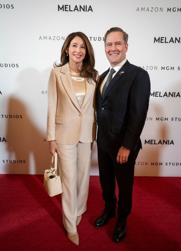 『メラニア』ワールドプレミアでのショット