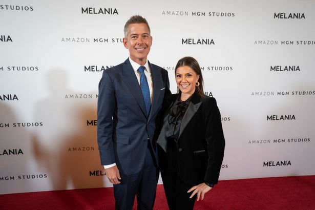 『メラニア』ワールドプレミアでのショット