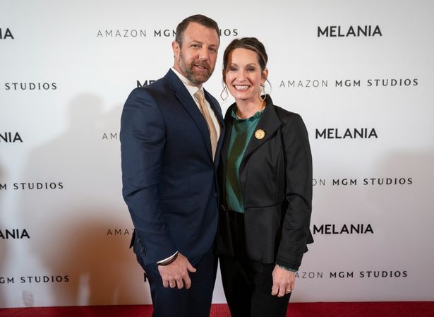 『メラニア』ワールドプレミアでのショット