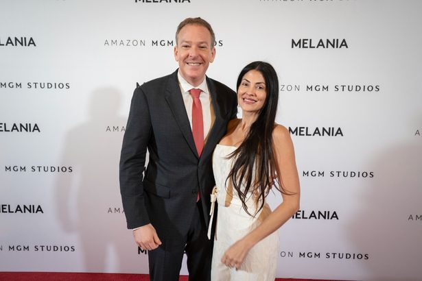 『メラニア』ワールドプレミアでのショット