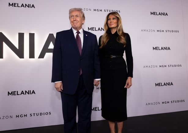 ワールドプレミアに登場したドナルド・J・トランプ大統領、メラニア・トランプ大統領夫人