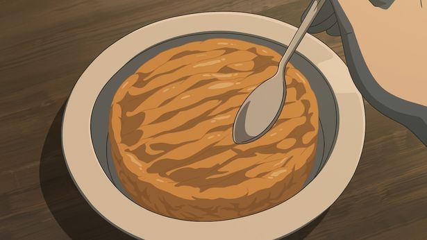 ジャムがたっぷり塗られたパンも美味しそう！
