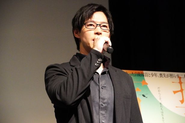 映画 『宣誓』完成披露舞台挨拶の様子