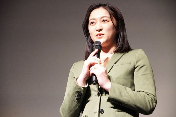 映画 『宣誓』完成披露舞台挨拶の様子