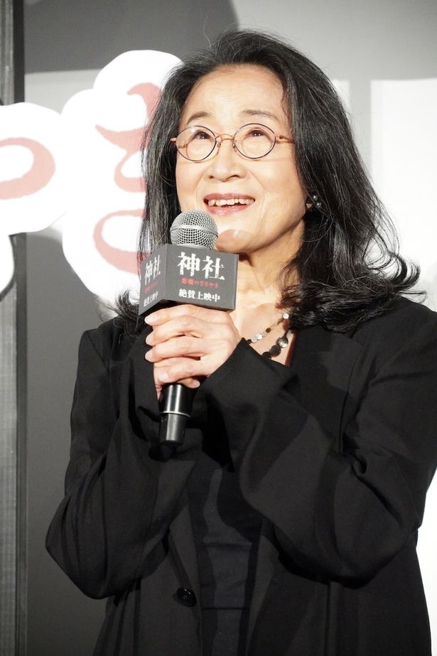 木野花、「劇場に足を運んでくださることがうれしい」と感激しきり