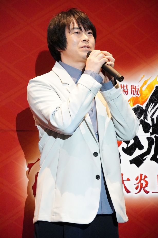 志村新八役の阪口大助