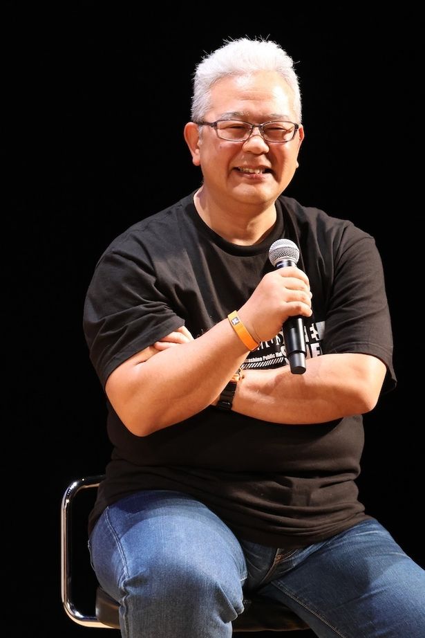 この日上映された「第1話」について「自信の出来上がりです！」と語った