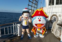 のび太とドラえもんが宝島を探しに大冒険！