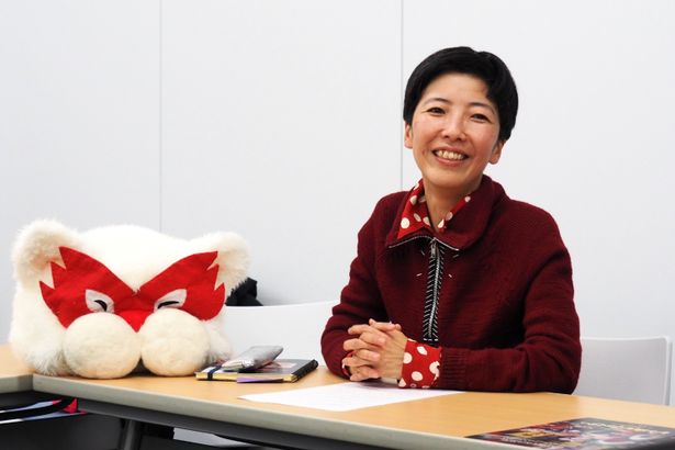 「化け猫フェスティバル」主催者であるおかめ家ゆうこ