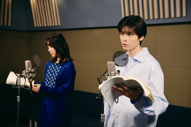 声優初挑戦の2人は声だけの芝居の難しさに直面したという