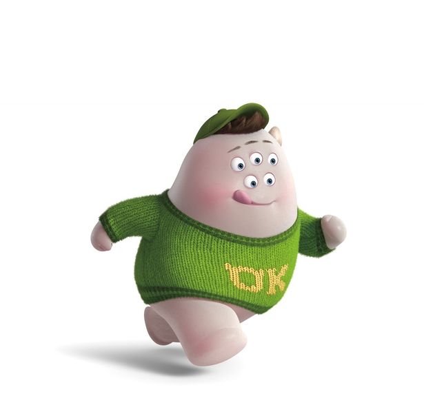 1年生のときに“怖がらせ屋”となる夢を絶たれてしまった、のんびり屋で恥ずかしがり屋の2年生スクイシー