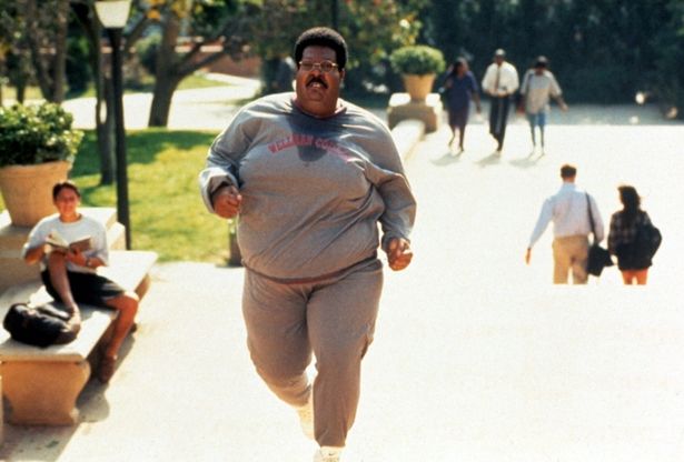 太っていることがコンプレックスなクランプ教授(『ナッティ・プロフェッサー クランプ教授の場合』)