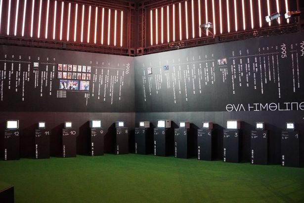 展示周遊エリア「EVA EXTRA 30」の様子