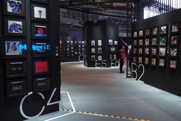 展示周遊エリア「EVA EXTRA 30」の様子