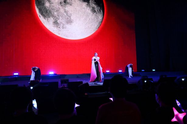 高橋洋子によるスペシャルライブ「EVANGELION FLASHBACK」の様子