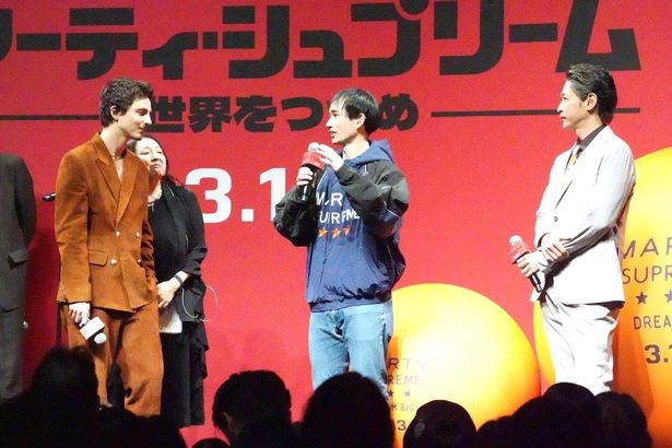 川口はシャラメとの共演シーンを振り返り「アスリートの顔をしていた」と語った