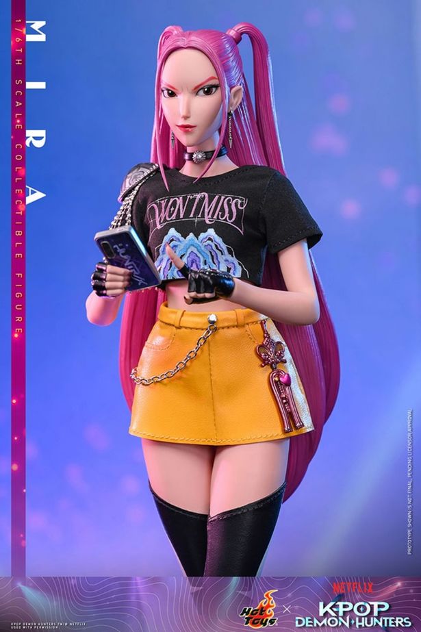 コスチュームもこだわりが満載だ(「【テレビ・マスターピース】『KPOPガールズ! デーモン・ハンターズ』1/6スケールフィギュア ミラ」)
