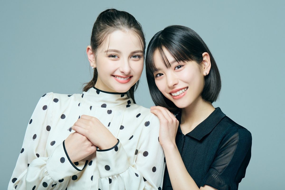 ぽ*可様 当選　當真あみ 嵐莉菜 直筆サイン B1ポスター パリに咲くエトワール 當真あみ＆嵐莉菜、『パリに咲くエトワール』夢を追う少女に重ねた自分