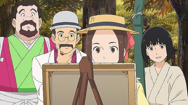 フジコは画家になる夢を抱き、パリにやって来る