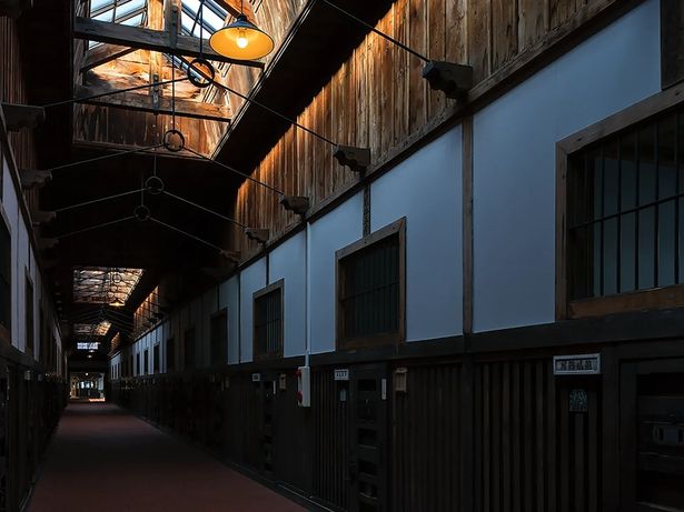 かつて多くの重罪犯が収監されていた網走刑務所