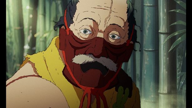 沓名健一が監督を務め、全編手描きによる2Dアニメーションで描かれる