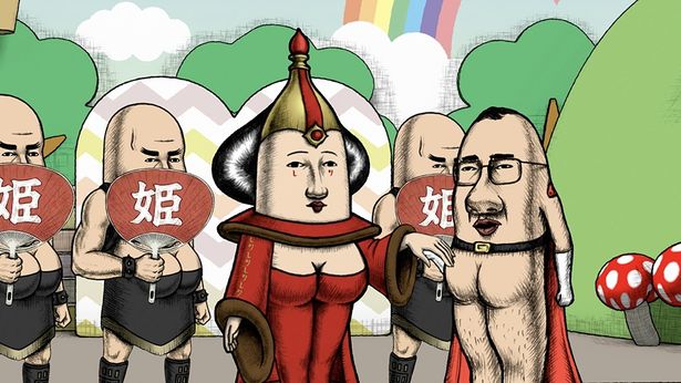 サブキャラクターの声もすべて谷口監督が演じた