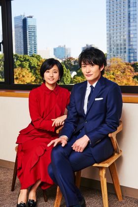 1月12日(金)公開の映画「伊藤くん A to E」で共演した岡田将生＆木村文乃