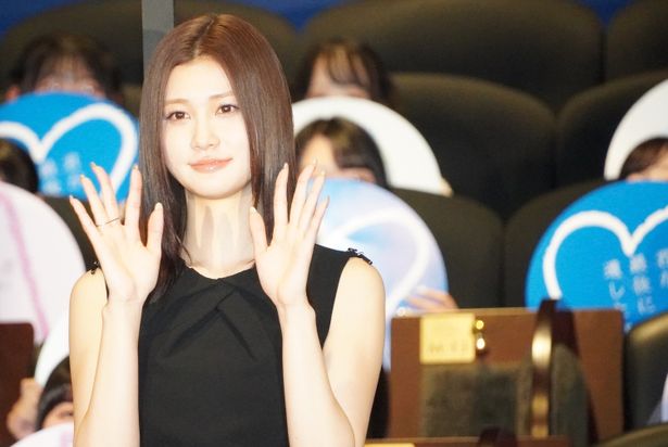 『君が最後に遺した歌』初日舞台挨拶の様子